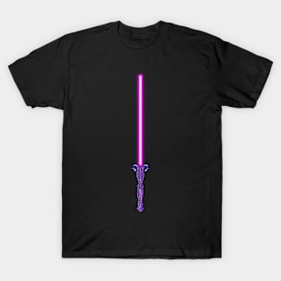 saint lightsaber aries, on, sapuri T-Shirt